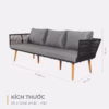 Bộ Sofa Dây Rope Luarca Made4Home