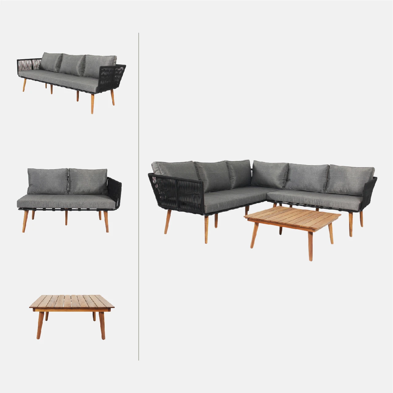 Bộ Sofa Dây Rope Luarca Made4Home