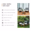 Bộ Bàn Ghế Dây Rope Lucena