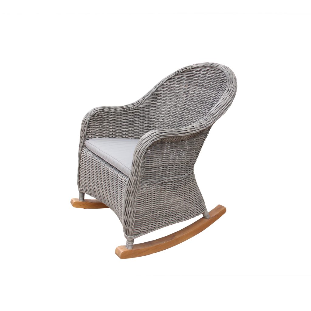 Bộ Bàn Ghế Bập Bênh Mây Nhựa Costa