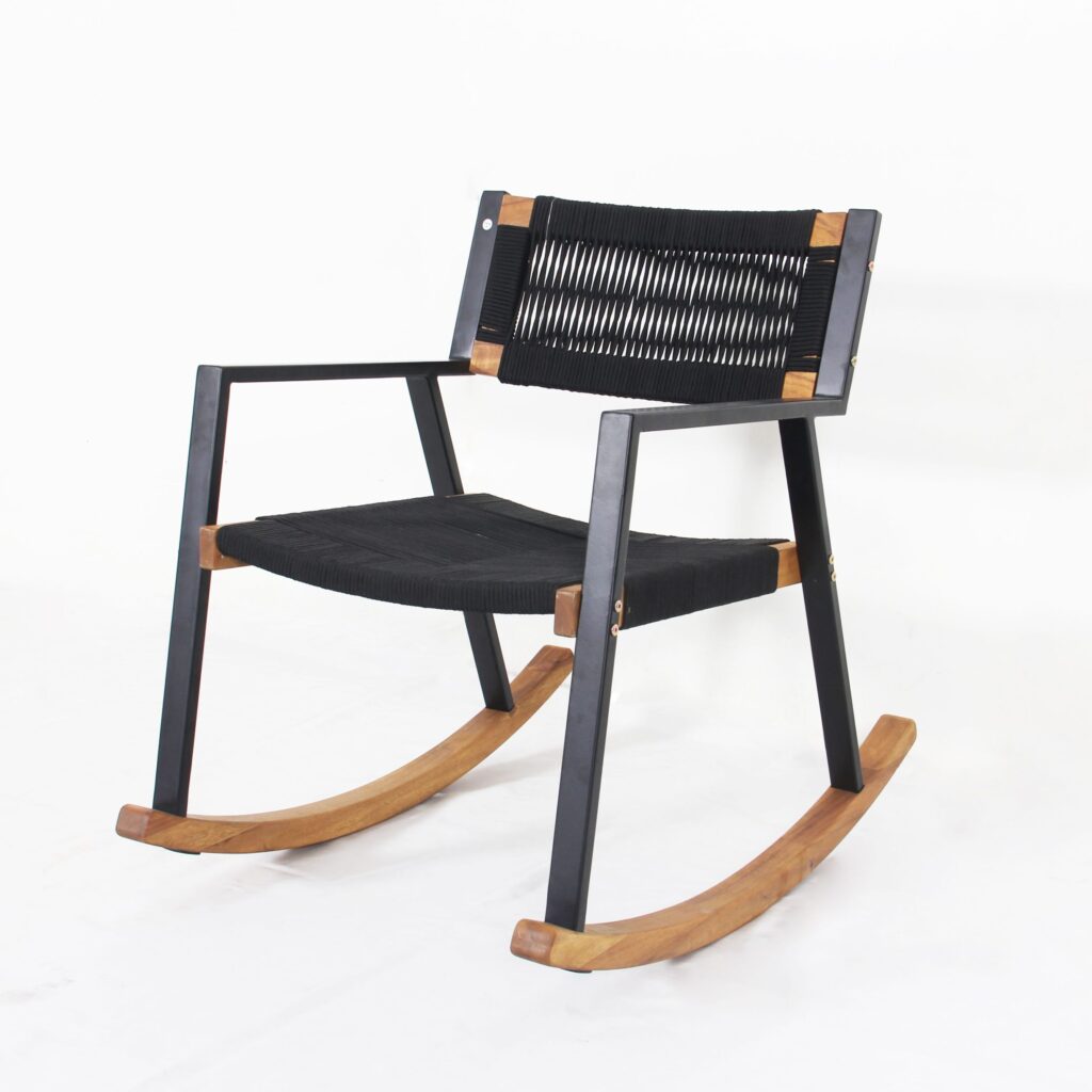 Bộ Bàn Ghế ngoài trời Bập Bênh Dây Rope Cabra Made4Home