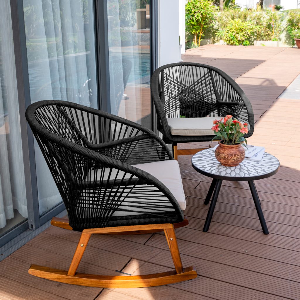 Bộ Bàn Ghế Dây Rope Lucerne