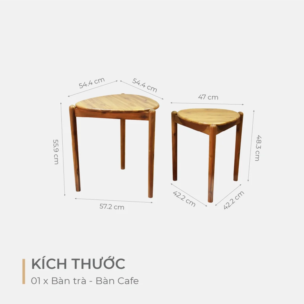 Bàn Trà – Bàn Cà Phê – Set of 2