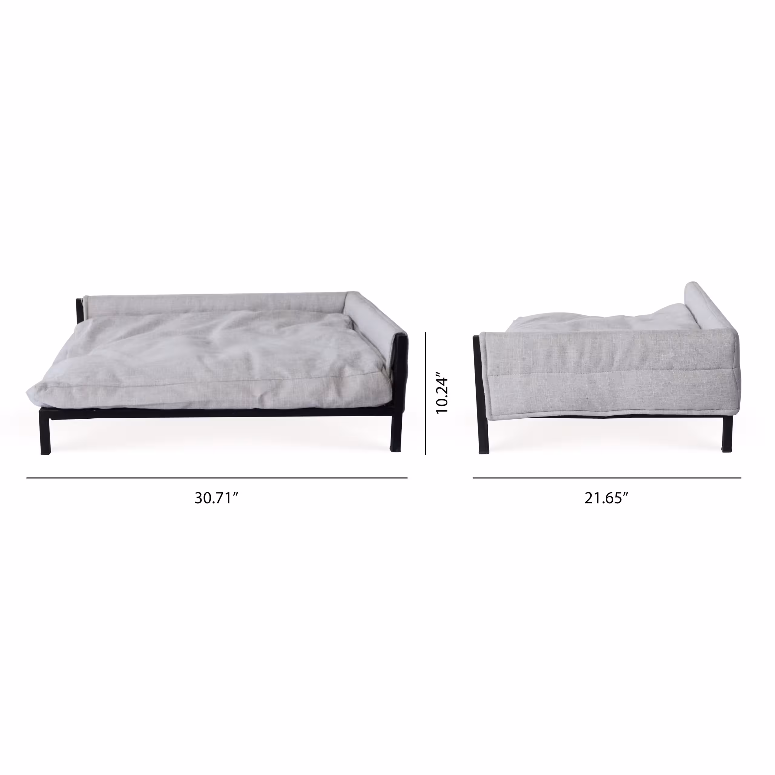 Giường Sofa Hình Chữ Nhật Cho Chó Mèo – Vải Teddy 