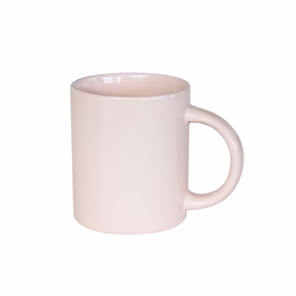 Ly sứ trơn có quai 350ml