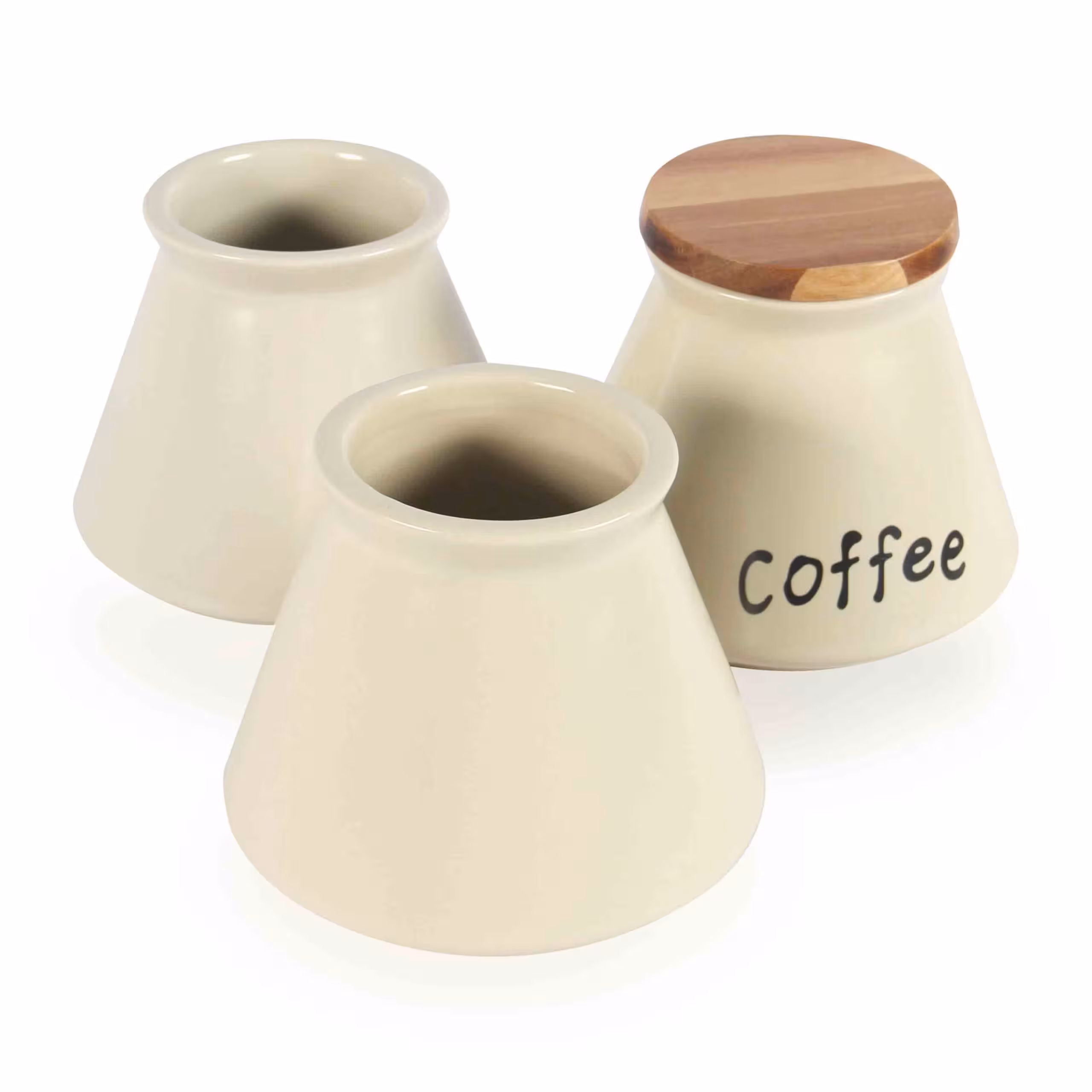Hũ Gốm Sứ Đựng Thực Phẩm LILY (Coffee - Tea - Sugar) 11 Hũ Gốm Sứ Đựng Thực Phẩm LILY (Coffee - Tea - Sugar)