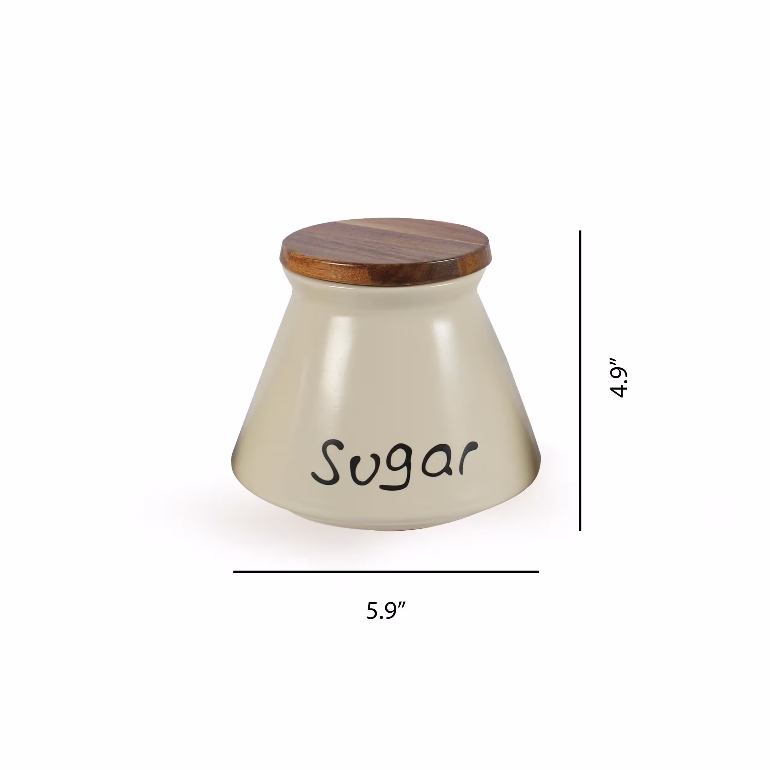 Hũ Gốm Sứ Đựng Thực Phẩm LILY (Coffee - Tea - Sugar) 10 Hũ Gốm Sứ Đựng Thực Phẩm LILY (Coffee - Tea - Sugar)