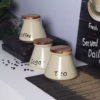 Hũ Gốm Sứ Đựng Thực Phẩm LILY (Coffee - Tea - Sugar) 7 Hũ Gốm Sứ Đựng Thực Phẩm LILY (Coffee - Tea - Sugar)