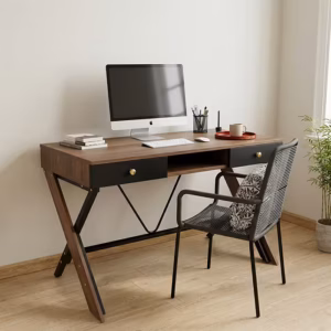 Bàn làm việc Bertha - Gỗ MDF chống trầy, có hộc tiện lợi
