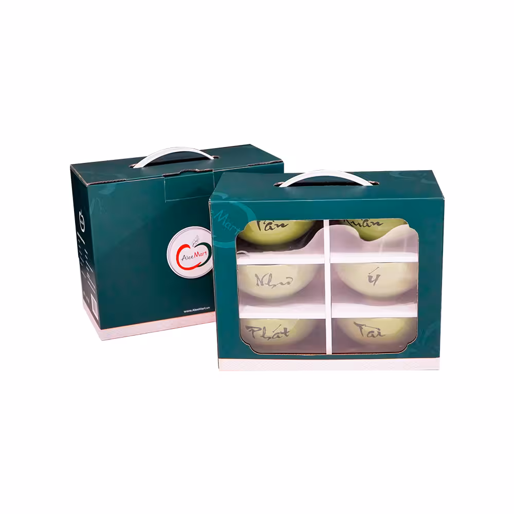 Bộ Set 6 Món Chén Khắc Tên Ý Nghĩa