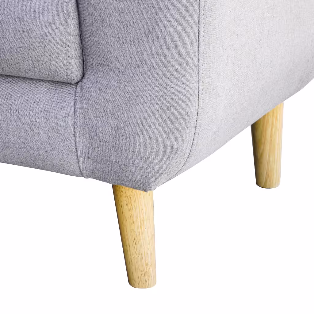 Sofa Agnes 1m4 – Ghế Sofa Nhỏ Gọn, Nệm Êm, Khung Gỗ Tự Nhiên