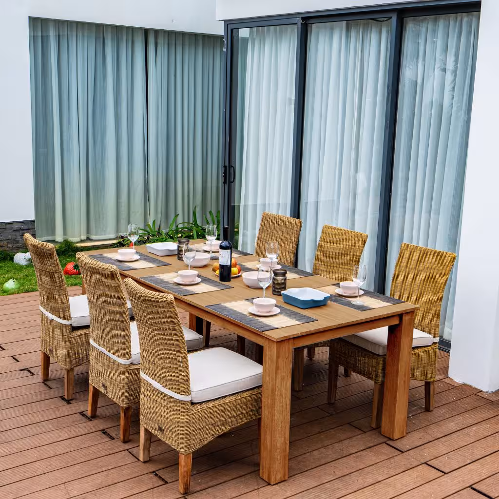 Bàn ăn gỗ Galatsi 1 Bàn ăn gỗ Galatsi