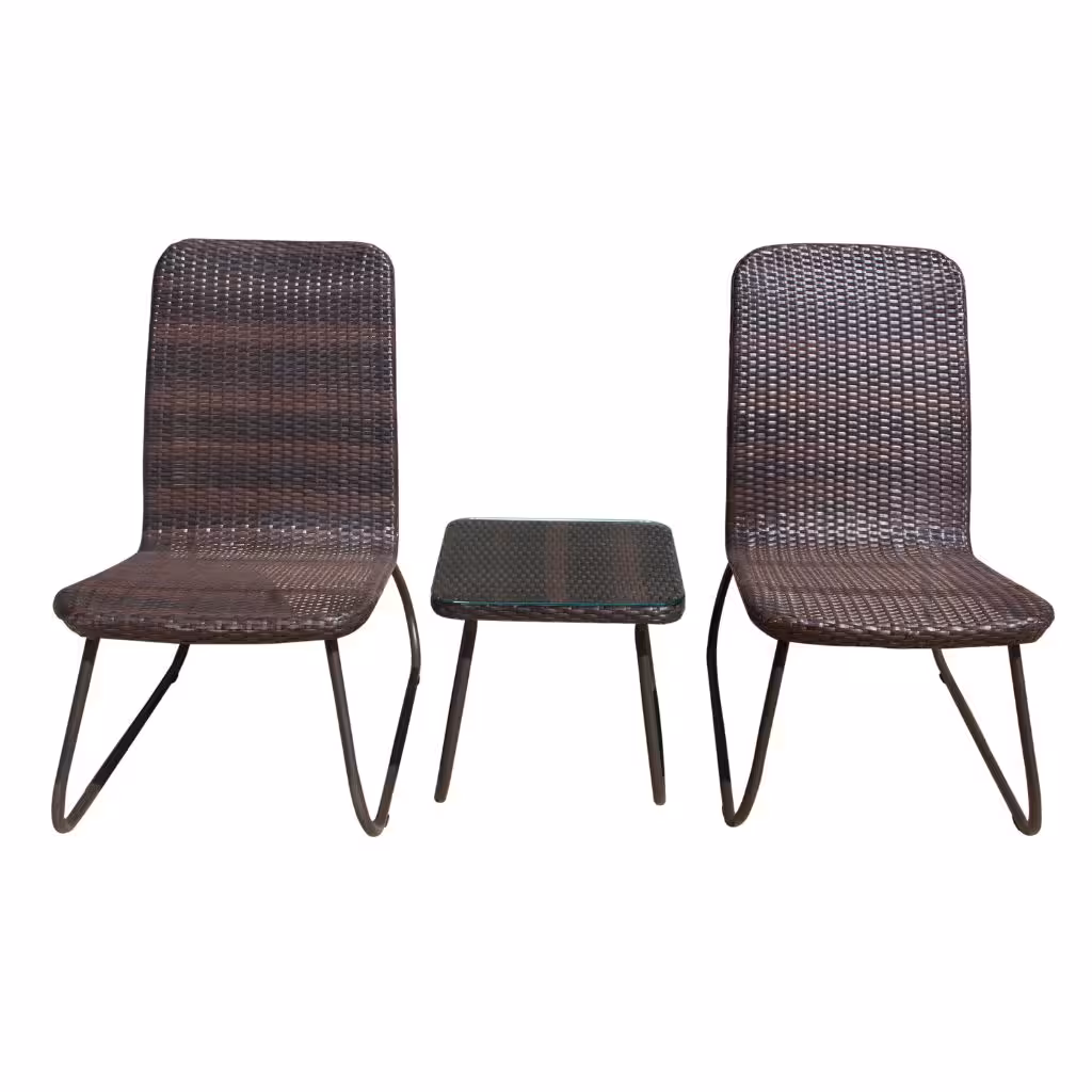Bộ Bàn Ghế Mây Nhựa Stickel