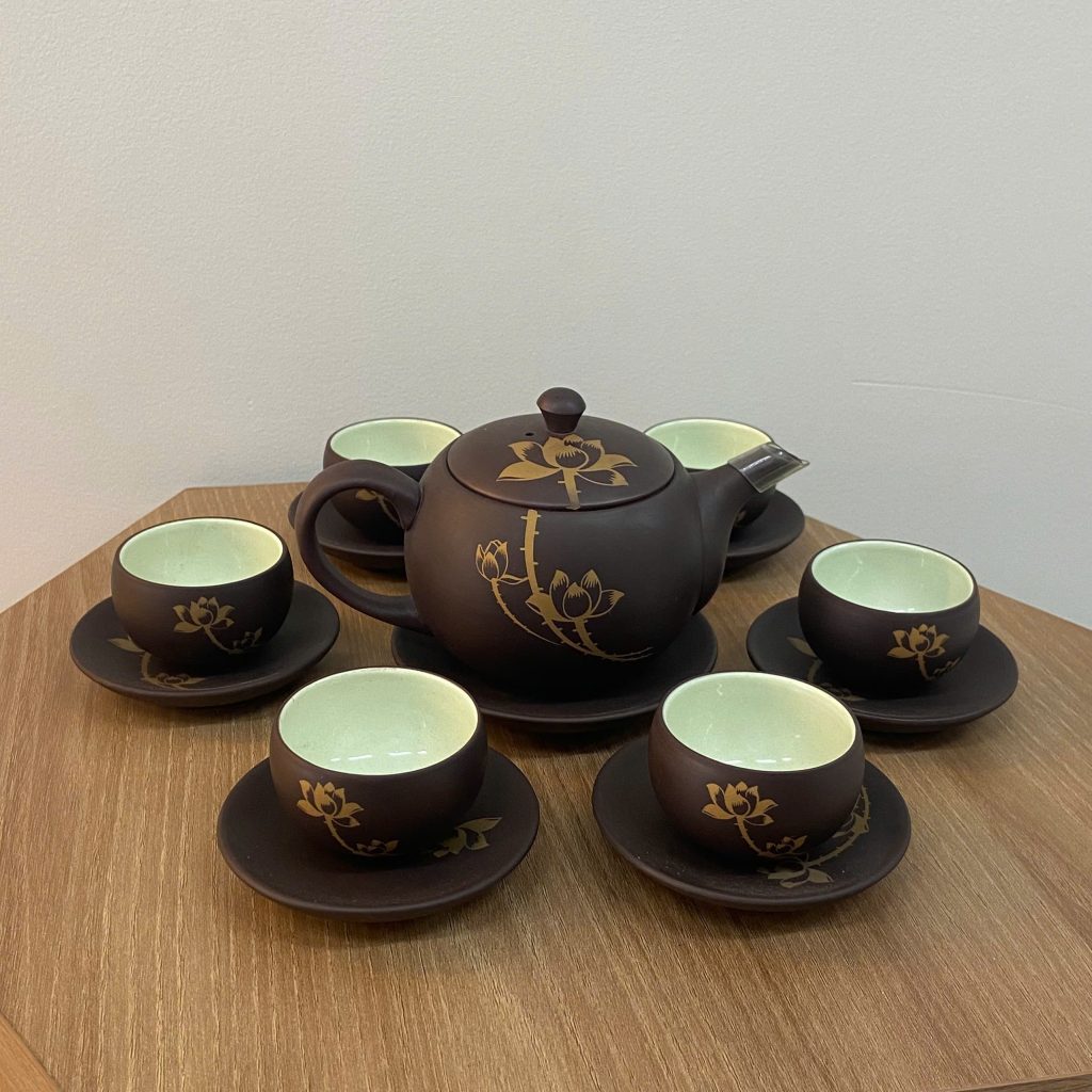 Bộ Ấm Trà Tử Sa Lotus