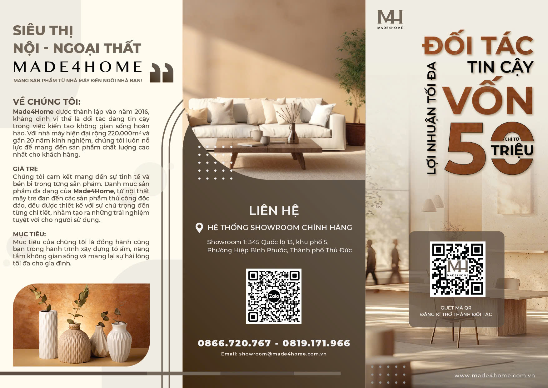 Made4Home tham gia Triển lãm VietBuild 2024 từ 23-27/10 tại Sân vận động Phú Thọ 1 Made4Home tham gia Triển lãm VietBuild 2024 từ 23-27/10 tại Sân vận động Phú Thọ