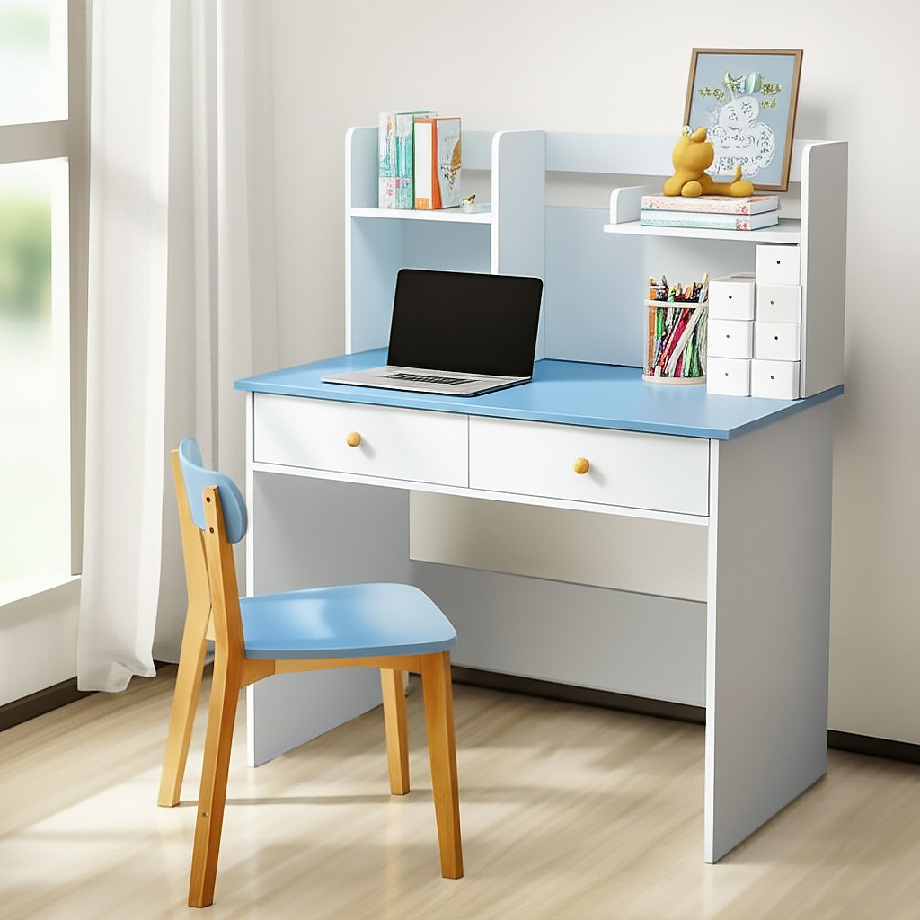 Bộ Bàn Ghế Học Sinh Gỗ MDF Cao Cấp – Thiết Kế Thông Minh, Đáng Yêu Cho Bé