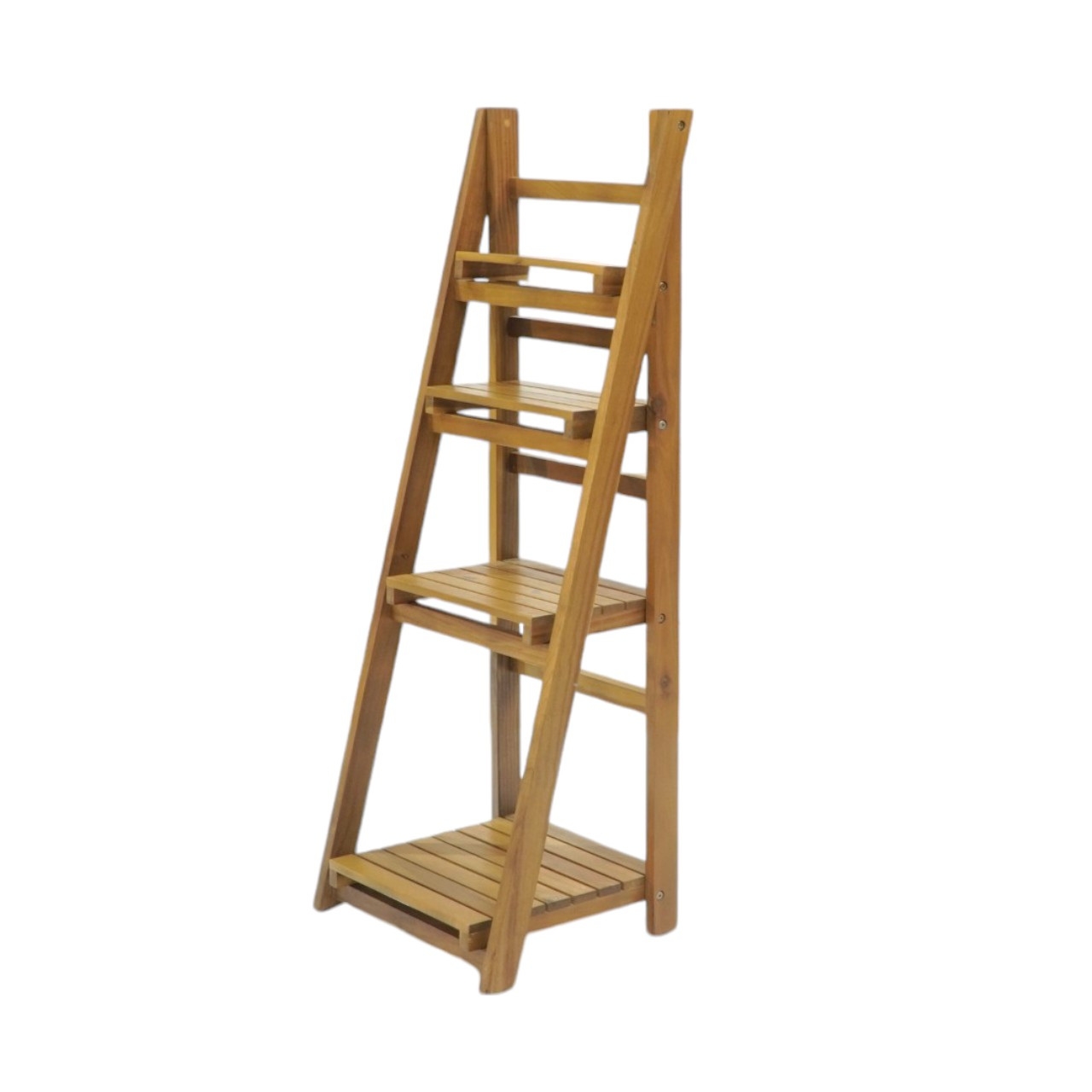 Kệ chữ A gỗ tràm Caley – màu nâu