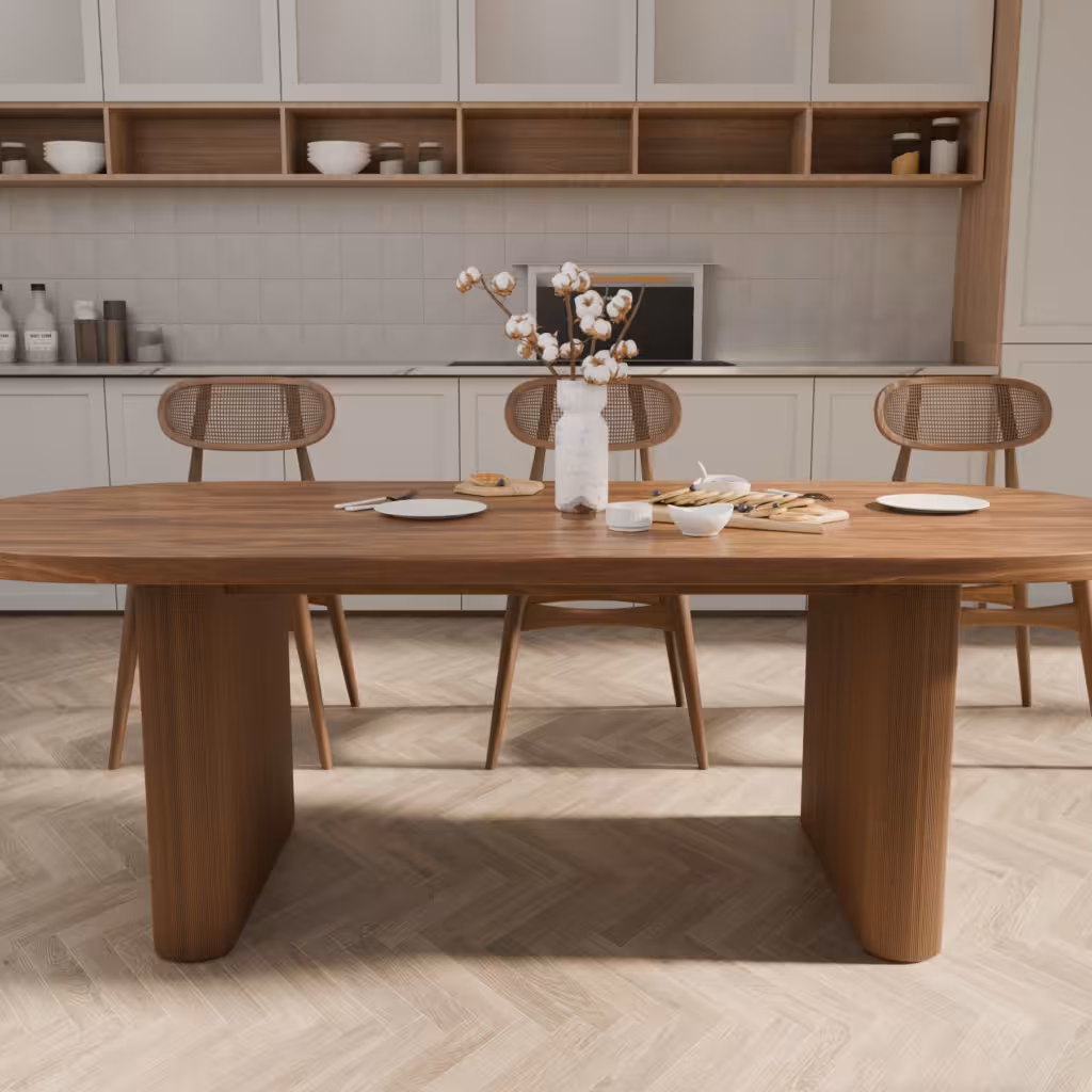 Bộ bàn ăn 6 ghế Kloye – Made4Home