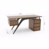 Bàn làm việc Soar gỗ MDF phủ Melamine chống thấm nước, chống trầy Made4Home