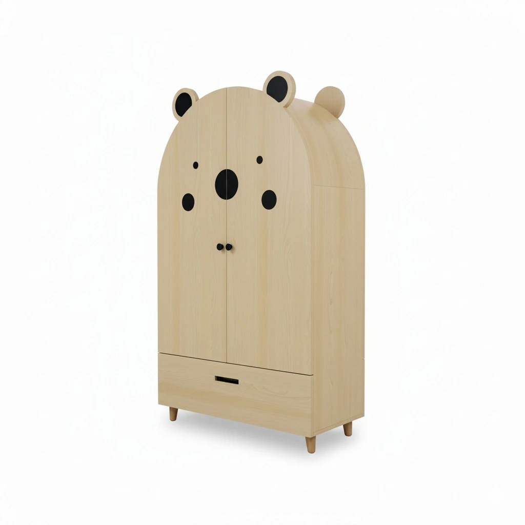 Tủ quần áo trẻ em Teddy Luxe M4H
