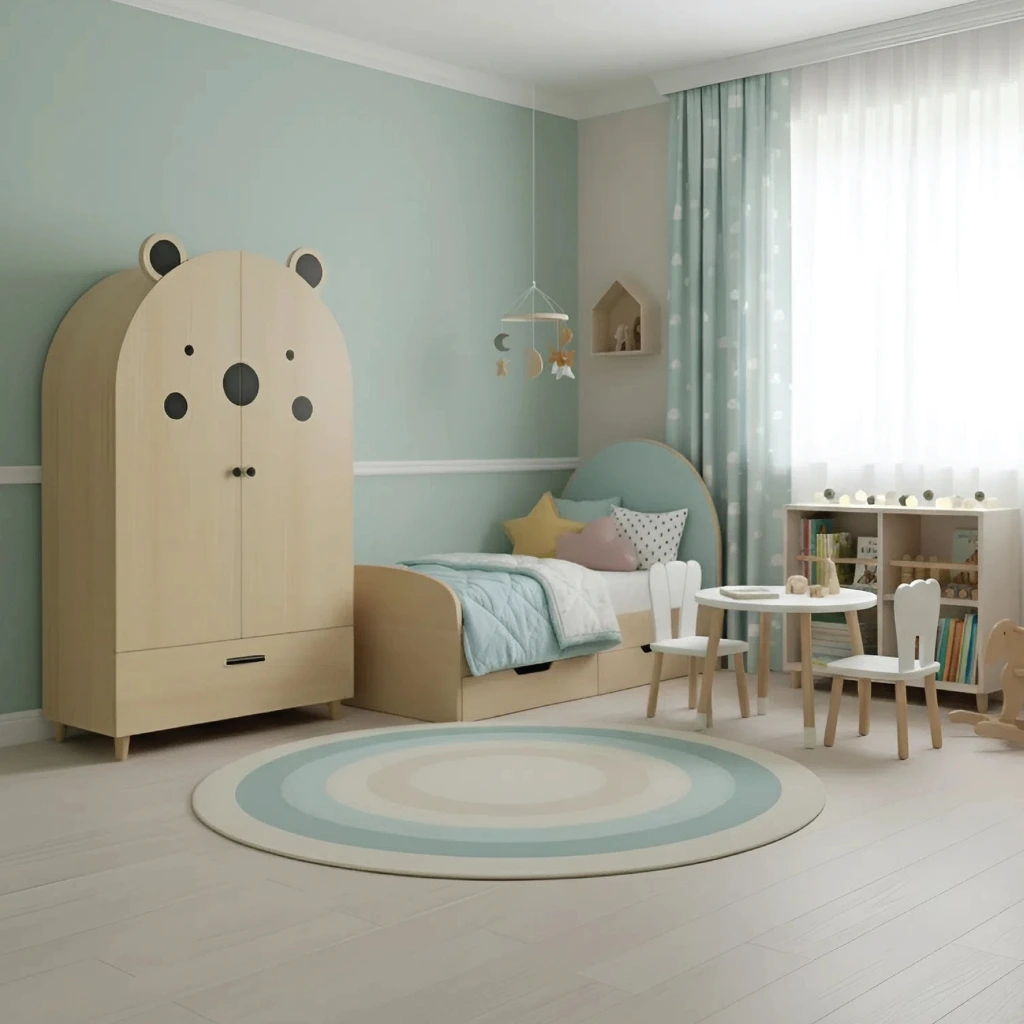 Tủ quần áo trẻ em Teddy Luxe M4H