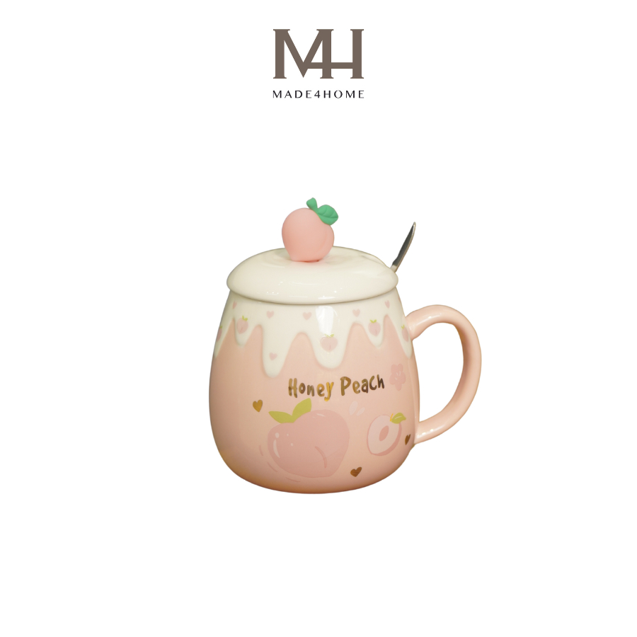 Ly Cốc Sứ Yummy – Hồng