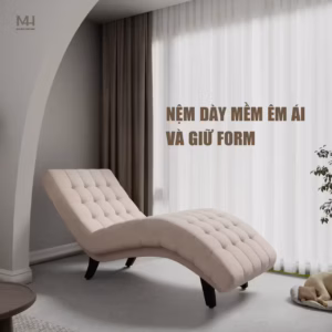 Alternative view of Ghế thư giãn Serene- Khung gỗ dầu, nệm cao cấp ôm trọn cơ thể.