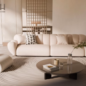 Alternative view of Sofa Cosyne – Sofa vải nhung bền đẹp, form dáng hiện đại, khung gỗ chắc chắn