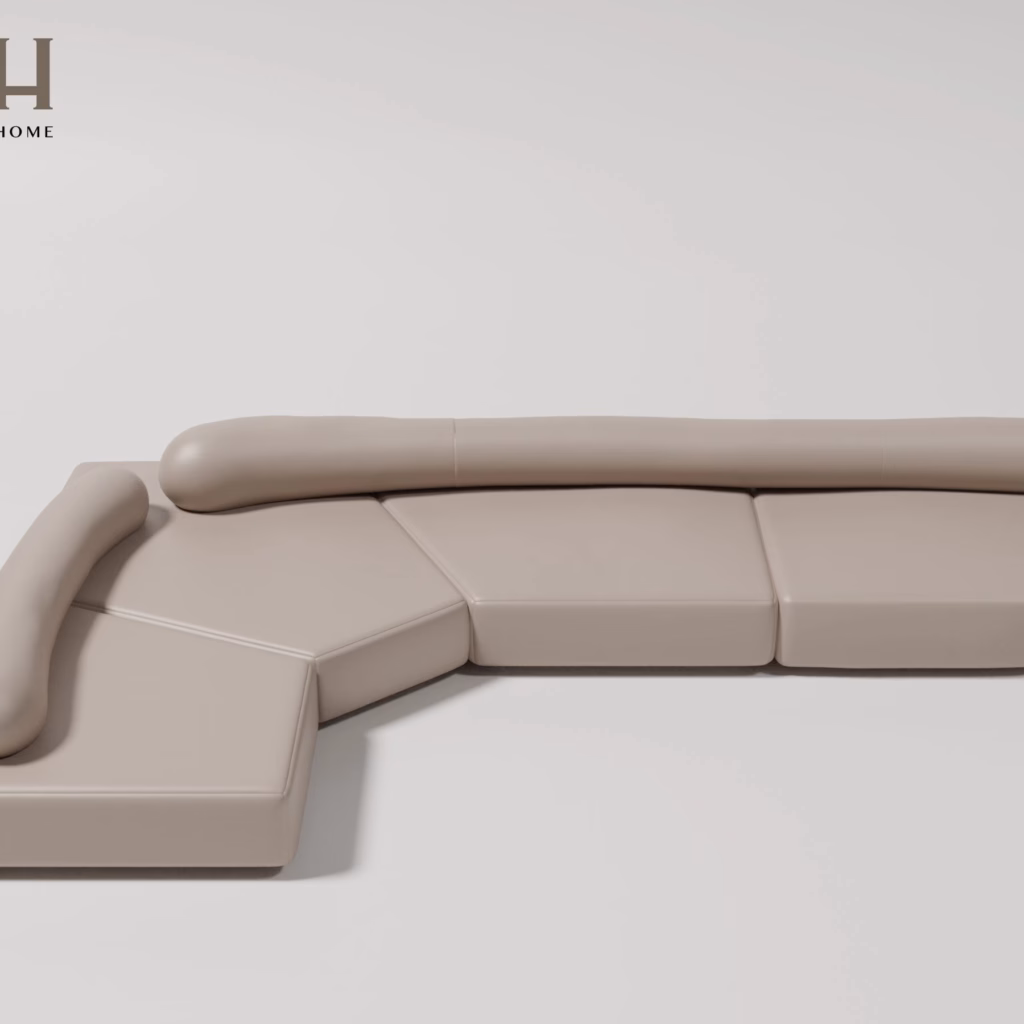 SOFA L-ART – Tuyệt Tác Sofa Góc L Da Cao Cấp – Thiết kế độc đáo