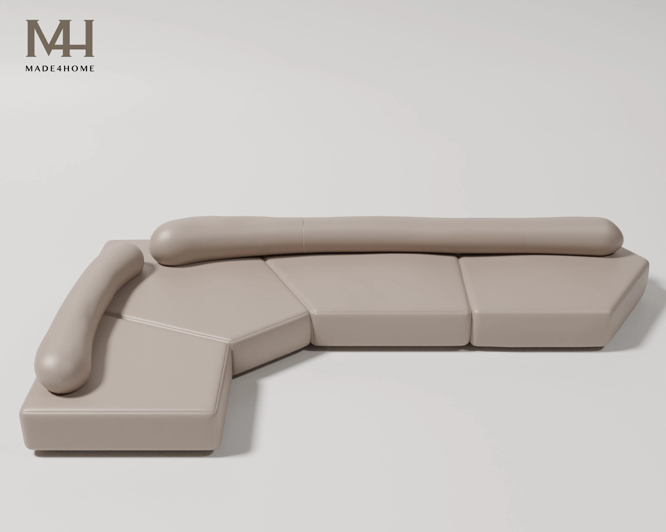 SOFA L-ART – Tuyệt Tác Sofa Góc L Da Cao Cấp – Thiết kế độc đáo