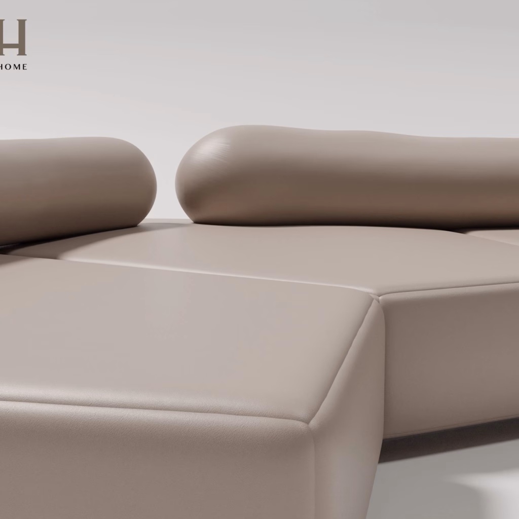 SOFA L-ART – Tuyệt Tác Sofa Góc L Da Cao Cấp – Thiết kế độc đáo
