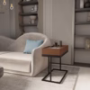 Side Table Slenda – Bàn phụ sofa nhỏ gọn, khung sắt bền đẹp