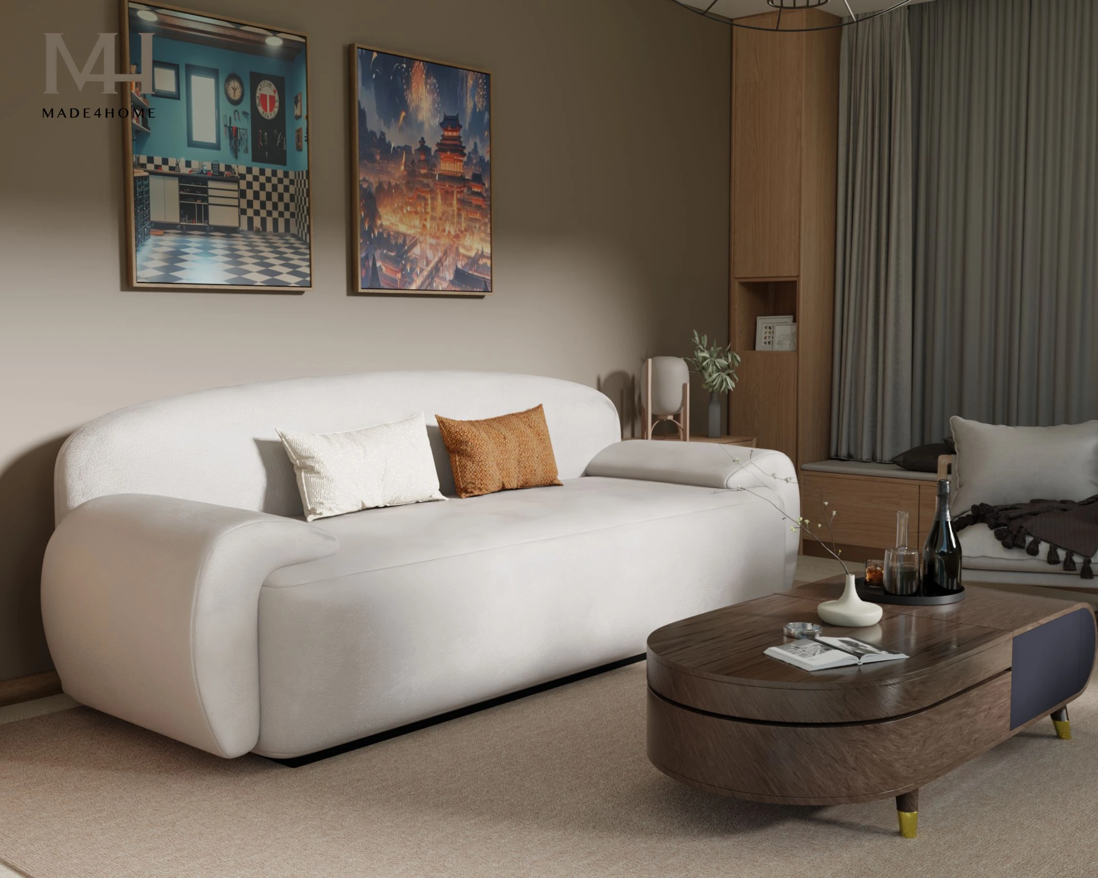 Sofa Sadlier – Tối giản đậm chất Âu, vừa vặn cho mọi không gian sống