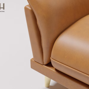 Alternative view of Sofa Somiya – Sofa giả da cao cấp khung gỗ tự nhiên phong cách hiện đại