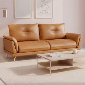 Sofa Somiya – Sofa giả da cao cấp khung gỗ tự nhiên phong cách hiện đại