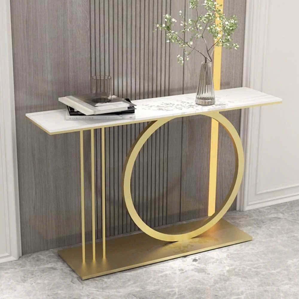 Bàn console mặt đá