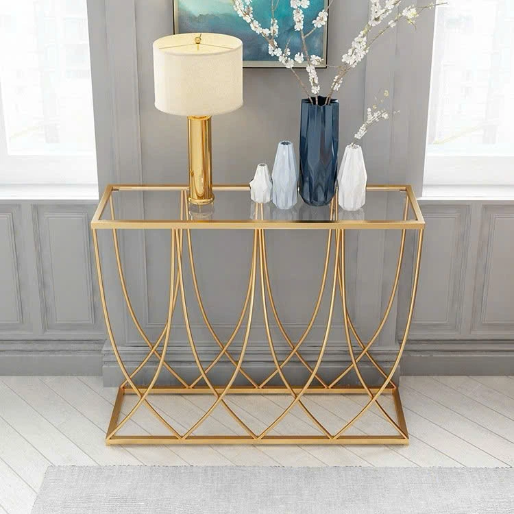 Bàn console mặt kính