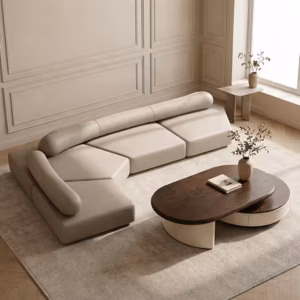 SOFA L-ART – Tuyệt Tác Sofa Góc L Da Cao Cấp - Thiết kế độc đáo