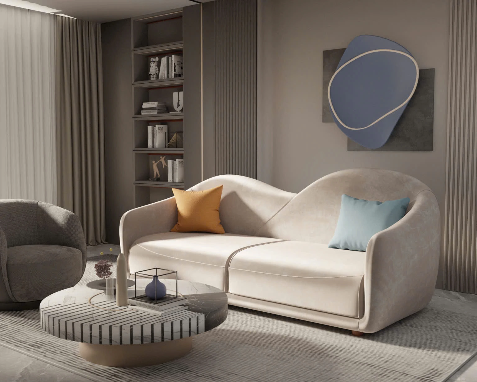 Sofa Carmencita là lựa chọn hoàn hảo cho những căn hộ chung cư hoặc nhà phố