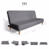 Ghế Sofa Bed Godwin – Gập Mở Tiện Lợi, Chất Liệu Cao Cấp.