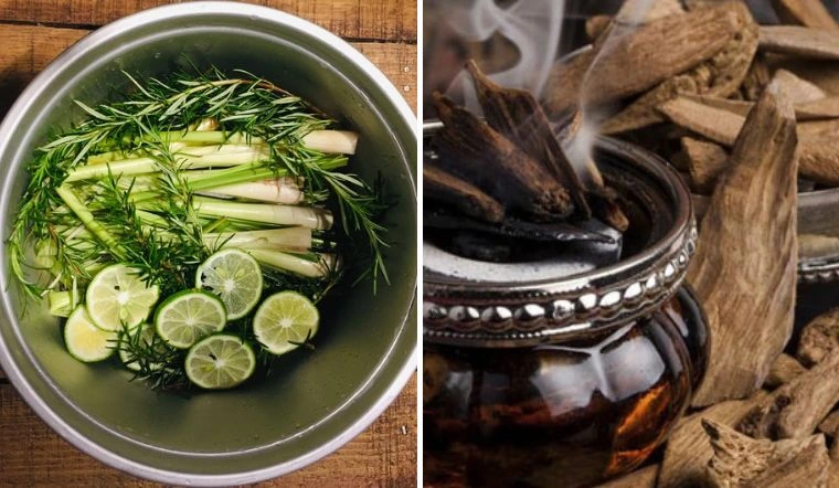 Xông nhà bằng thảo mộc khô