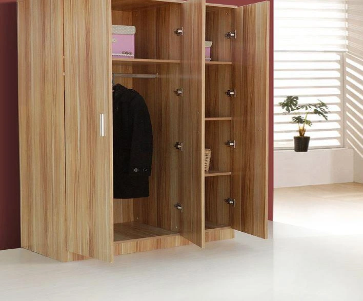 Tủ quần áo lắp ráp hiện đại bằng gỗ