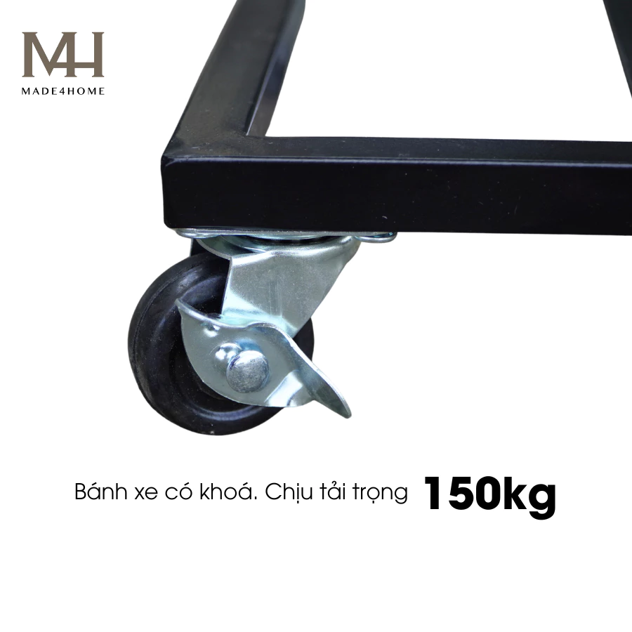 Đế lót sắt chậu cây sơn tĩnh điện 3 lớp – Bền đẹp, chịu lực 150kg