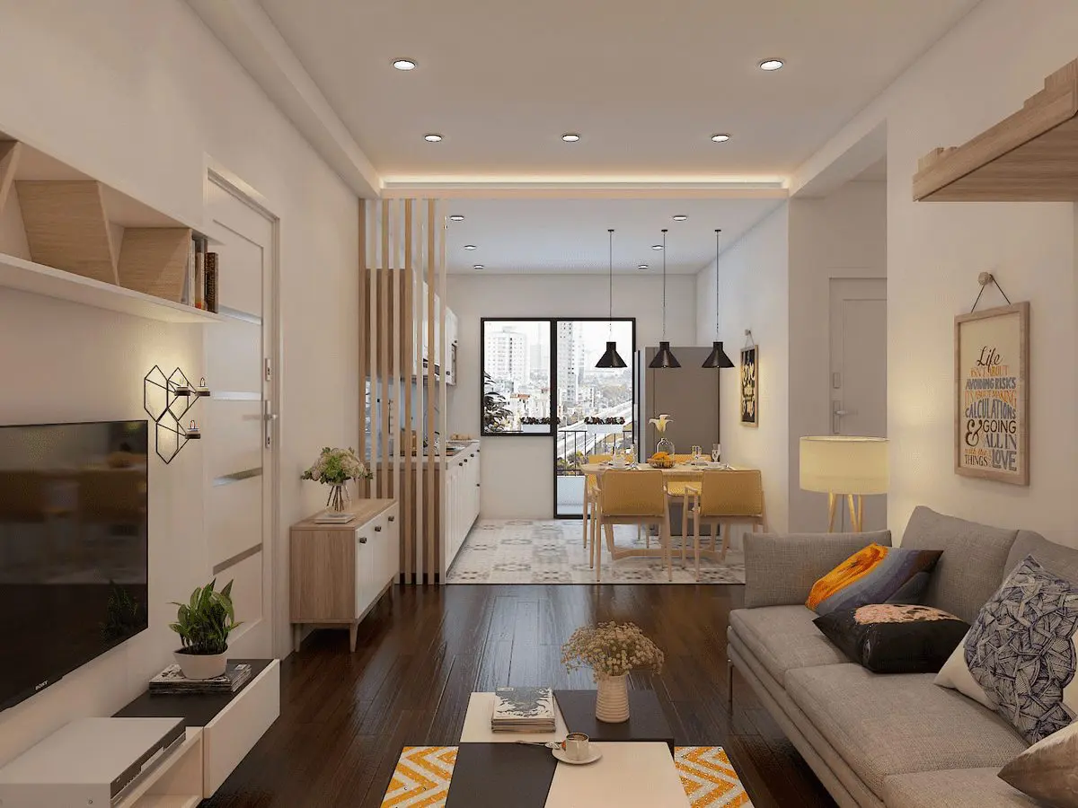 Xu Hướng Trang Trí Phòng Khách Chung Cư Nhỏ Năm 2025