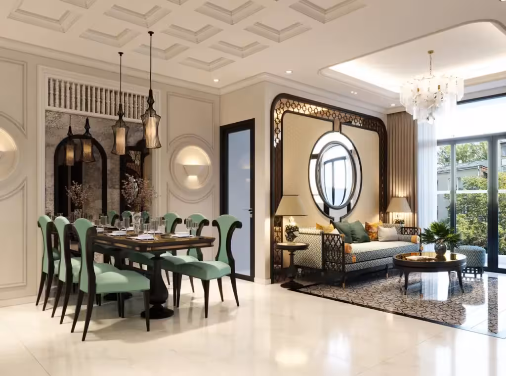 Phong cách nội thất Indochine hiện đại Phong cách nội thất Indochine hiện đại