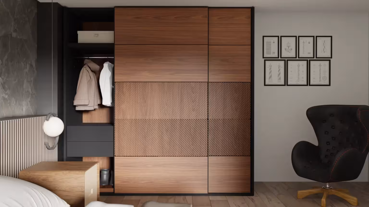 Tủ quần áo Lumière Wardrobe Tủ quần áo Lumière Wardrobe