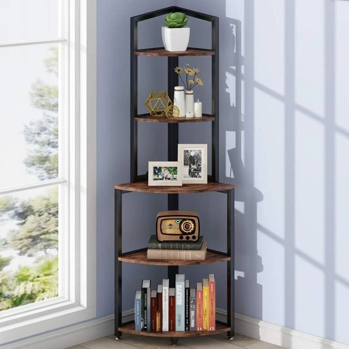 Các Loại Kệ Sách Góc Tường Phổ Biến Hiện Nay
