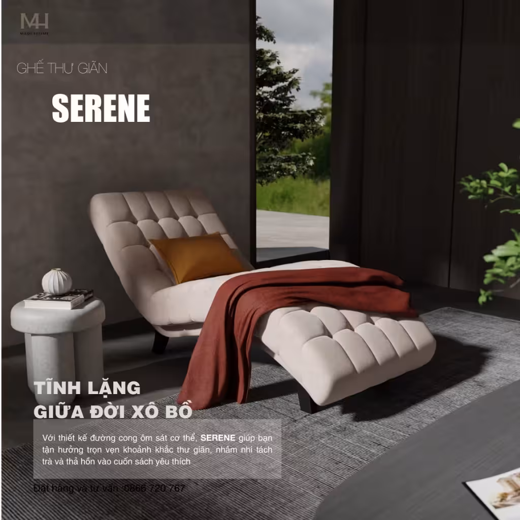 Ghế thư giãn Serene Made4Home