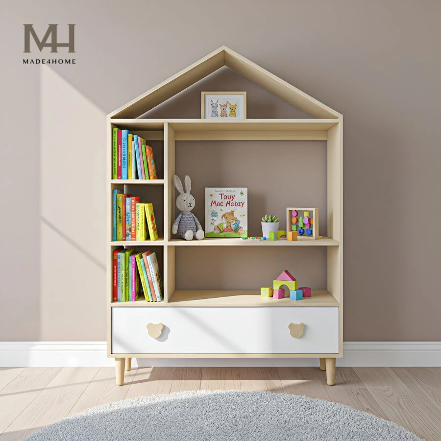 Giá Để Sách Bằng Gỗ Đẹp Và Bền Lâu