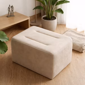 Đôn Sofa Bọc Vải Poly Cao Cấp Made4Home – Nhỏ Gọn, Đa Năng, Tinh Tế Cho Mọi Không Gian